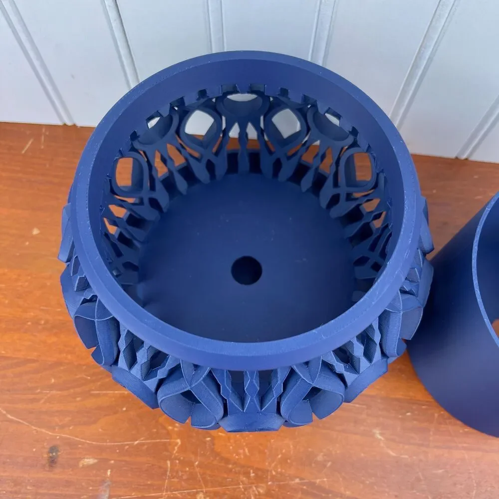 The Lyren Planter Pot & Orchid Pot Hybrid, Orchid Planter with Flower Pot - Picture 4 of 10